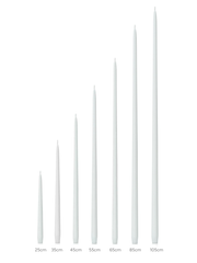 Olive 85cm Taper Candles Pack of 1