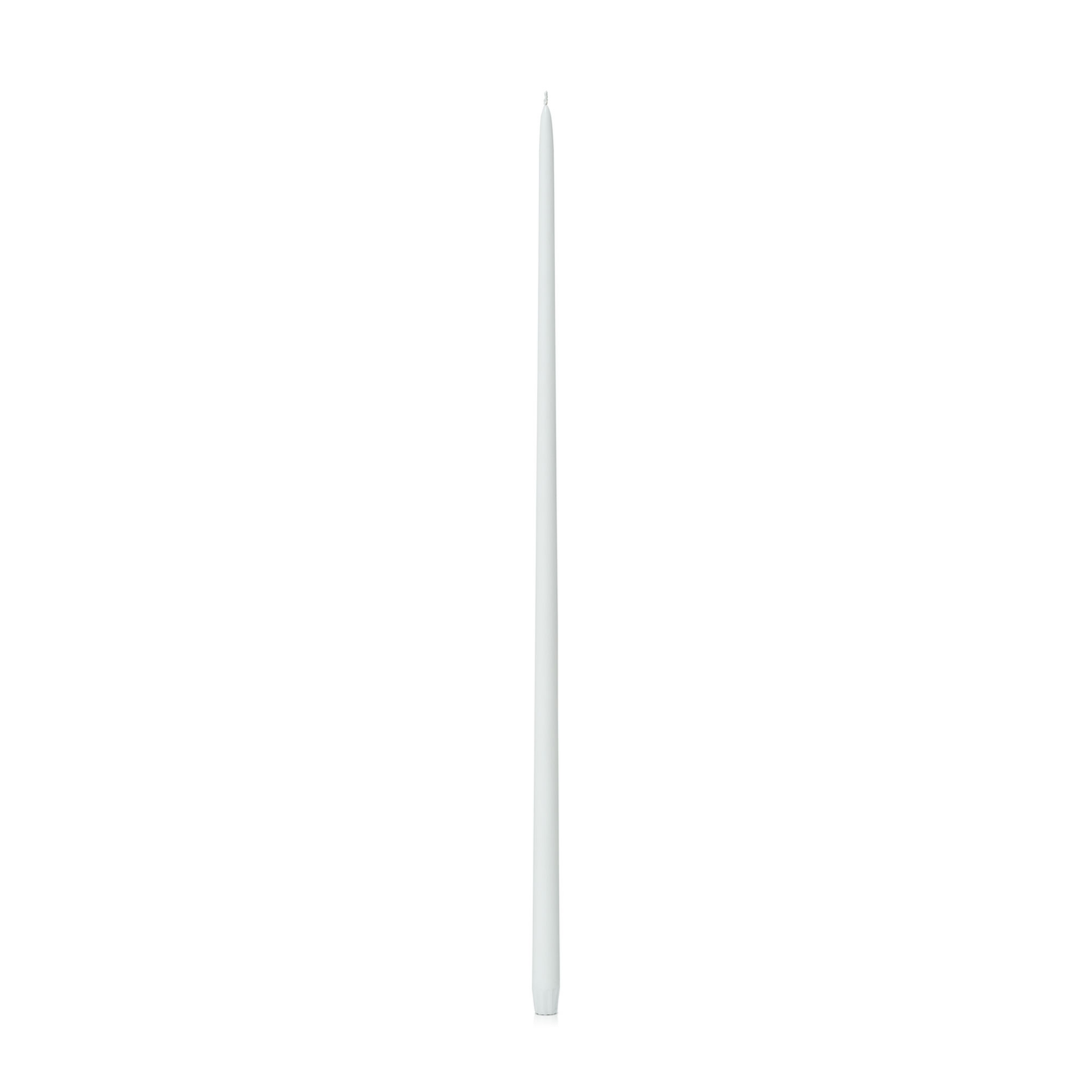 White 85cm Taper Candles Pack of 1