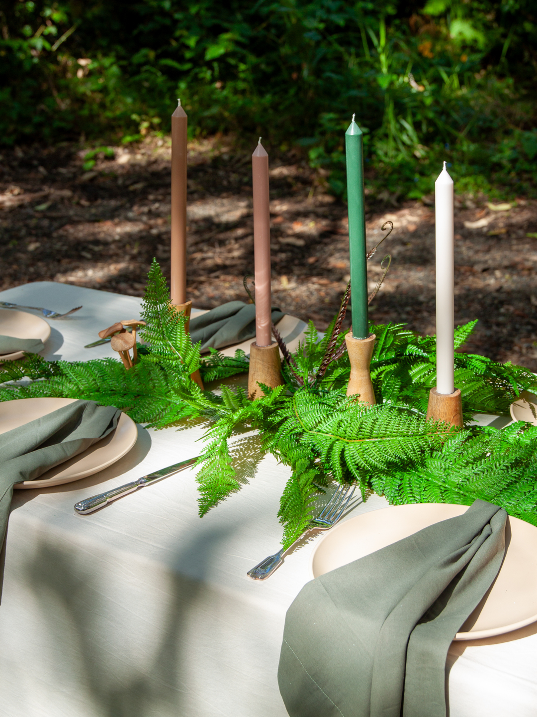 Secret Garden 30cm Mixed Pack Dinner Candle