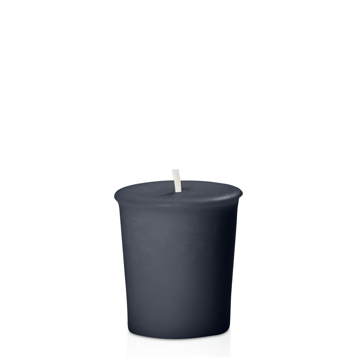 Steel Blue 4 cm x 5 cm Votives Pack of 6