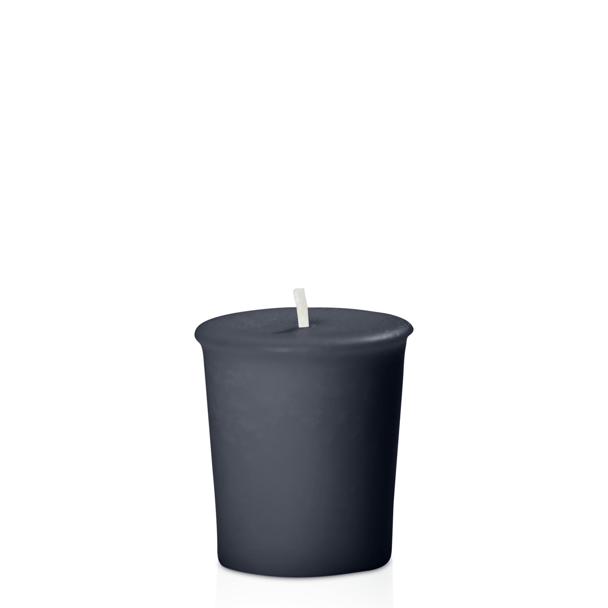 Steel Blue 4 cm x 5 cm Votives Pack of 6