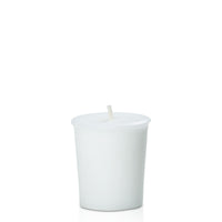 White 4 cm x 5 cm Votives