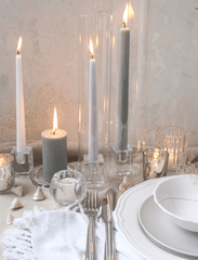 White 4 cm x 5 cm Votives Pack of 6