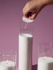 White Pearl Candle Wax - 2kg with 40 Wicks Pack of 1