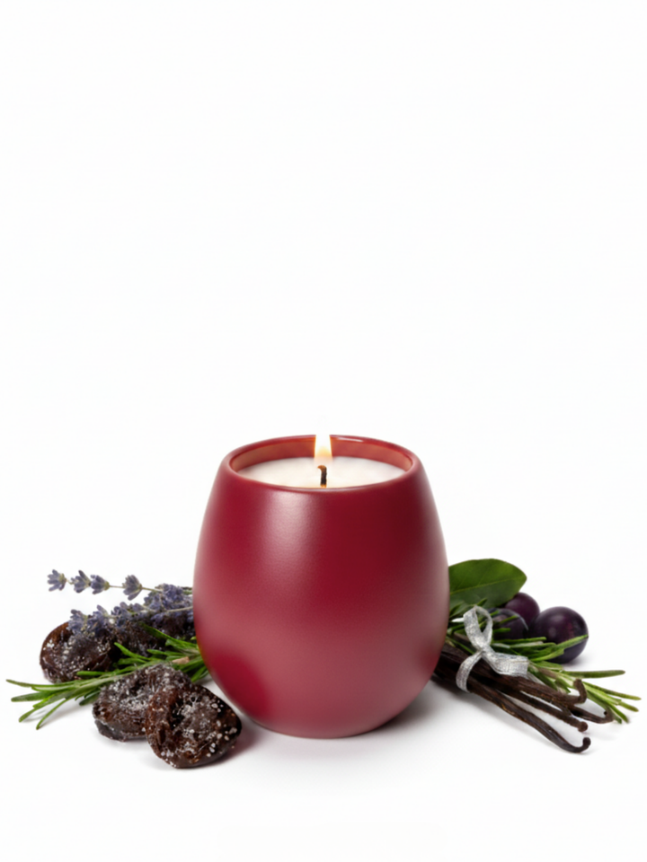 Sugar Plum Scented Soy Candle - Luxe Edition