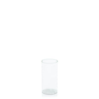 Clear 5.8cm x 12cm Glass Cylinder