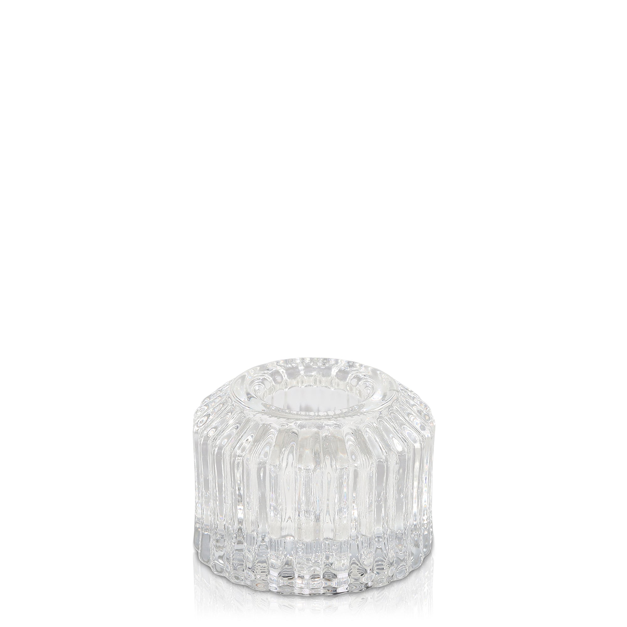 Clear Bella Vintage Candle Holder Pack of 1