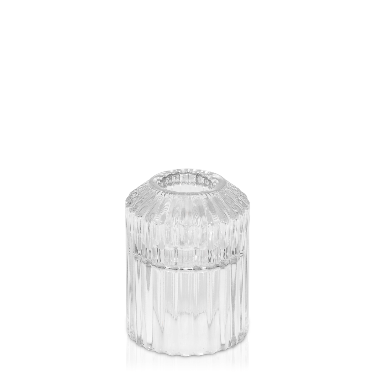 Clear Camilla Vintage Candle Holder Pack of 1