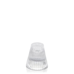 Clear Carlo Vintage Candle Holder Pack of 1