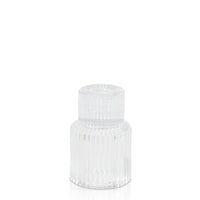 Clear Arlo Vintage Candle Holder