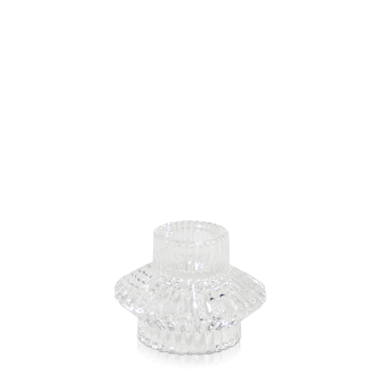 Clear Aida Vintage Candle Holder Pack of 1