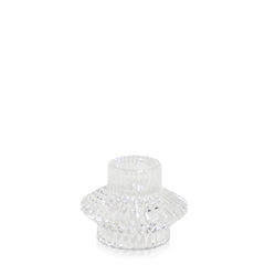 Clear Aida Vintage Candle Holder Pack of 1