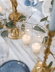 Clear Fishbowl Tealight Holder Pack of 1