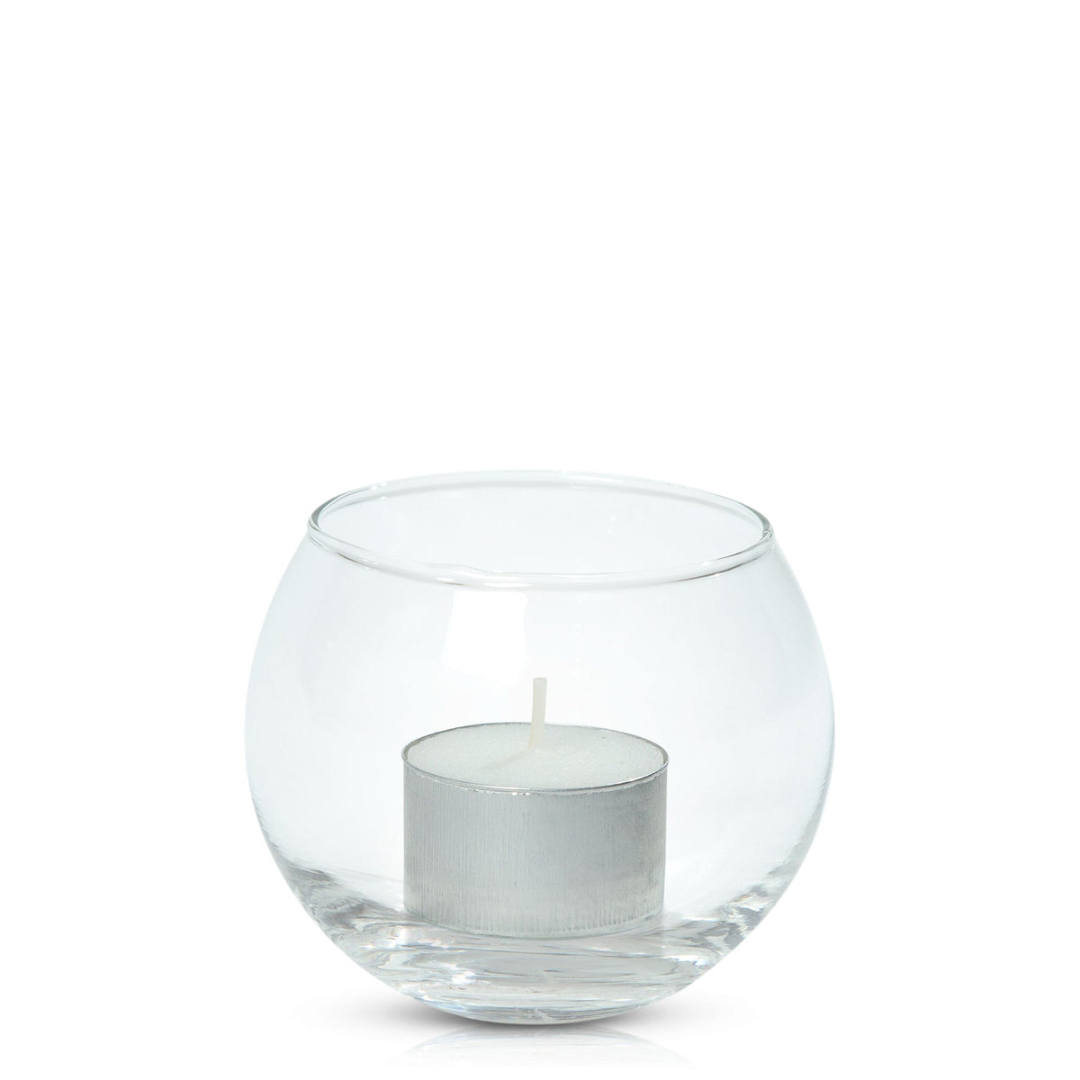 White Event Tealight in Fishbowl - Set of 96