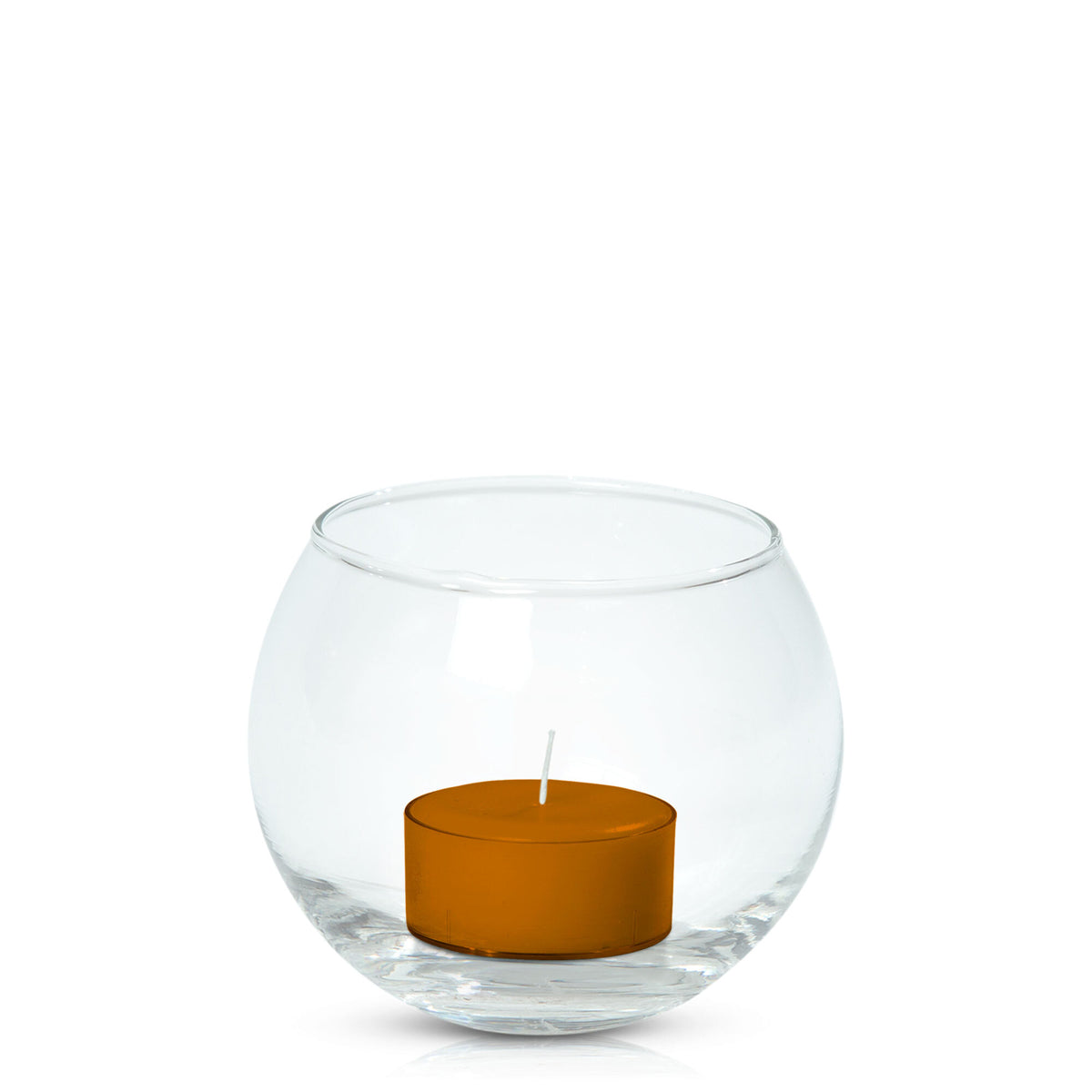 Baked Clay Tealight in Fishbowl Pack Pack of 24