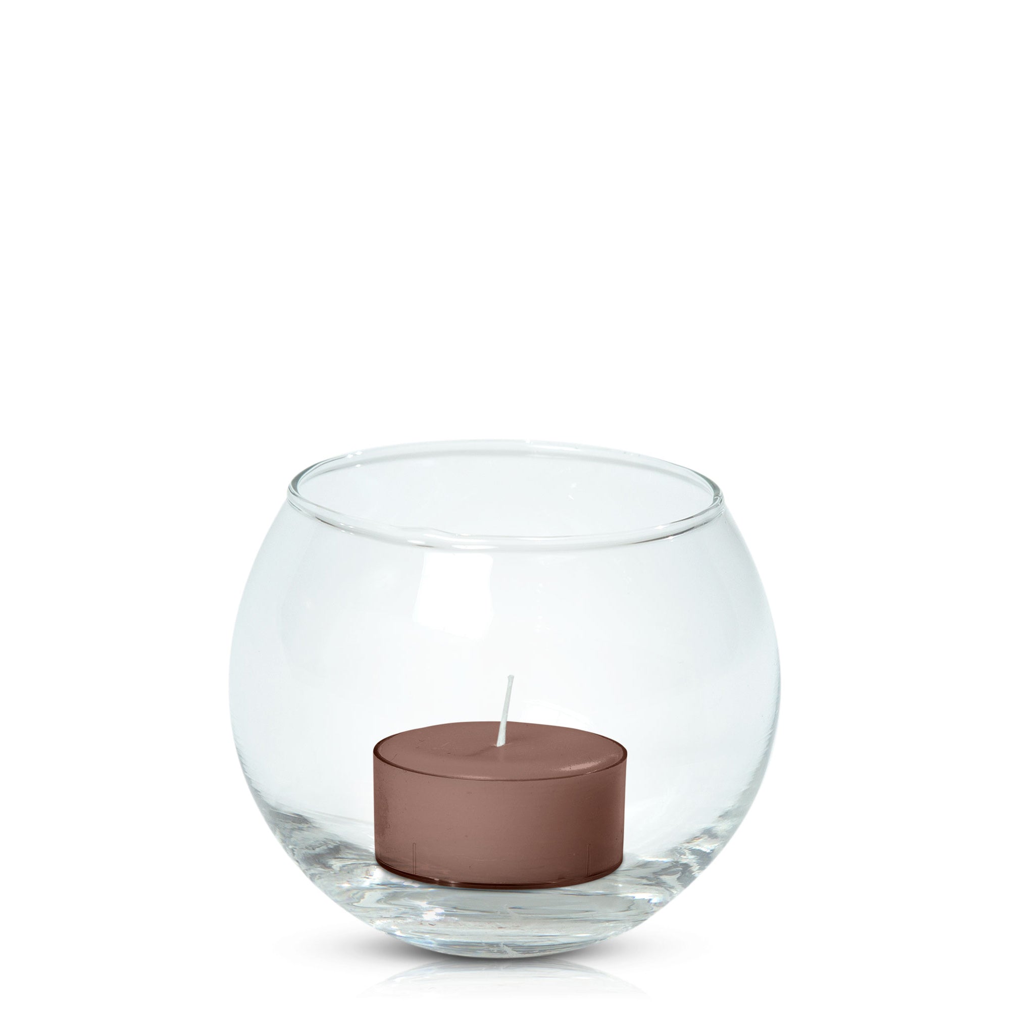 Chocolate Tealight in Fishbowl Pack Pack of 24