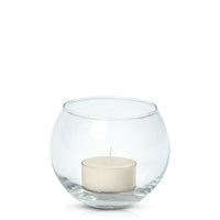 Ivory Tealight in Fishbowl Pack