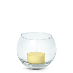 Lemon Tealight in Fishbowl Pack Pack of 24