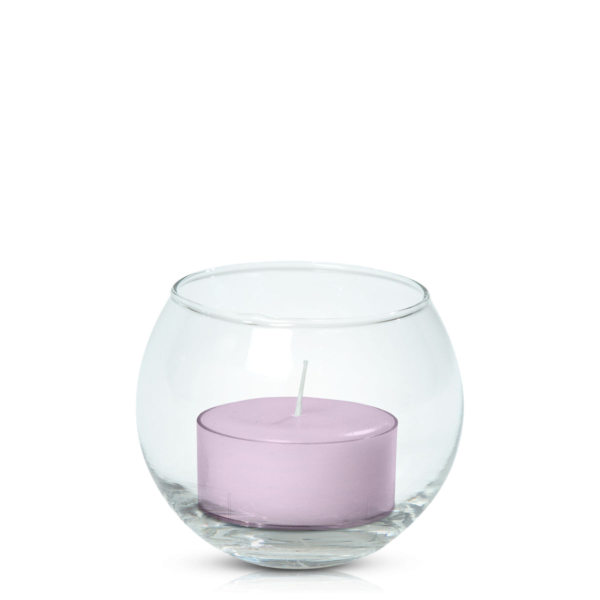 Lilac Tealight in Fishbowl Pack Pack of 24