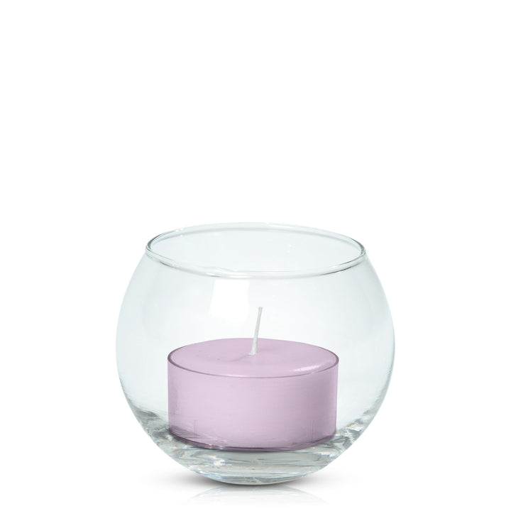 Lilac Tealight in Fishbowl Pack Pack of 24