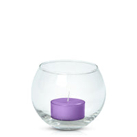 Purple Tealight in Fishbowl Pack