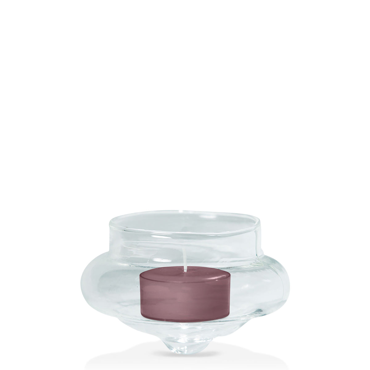 Burgundy Tealight in Floating Holder Pack Pack of 24
