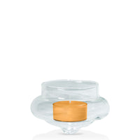 Orange Tealight in Floating Holder Pack