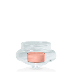 Peach Tealight in Floating Holder Pack Pack of 24