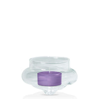 Purple Tealight in Floating Holder Pack