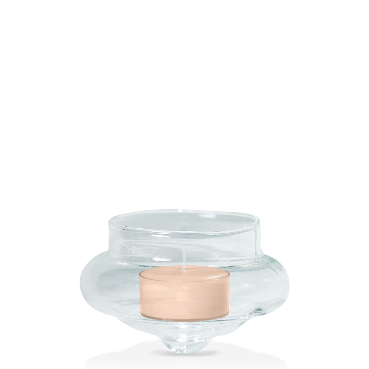 Toffee Tealight in Floating Holder Pack Pack of 24