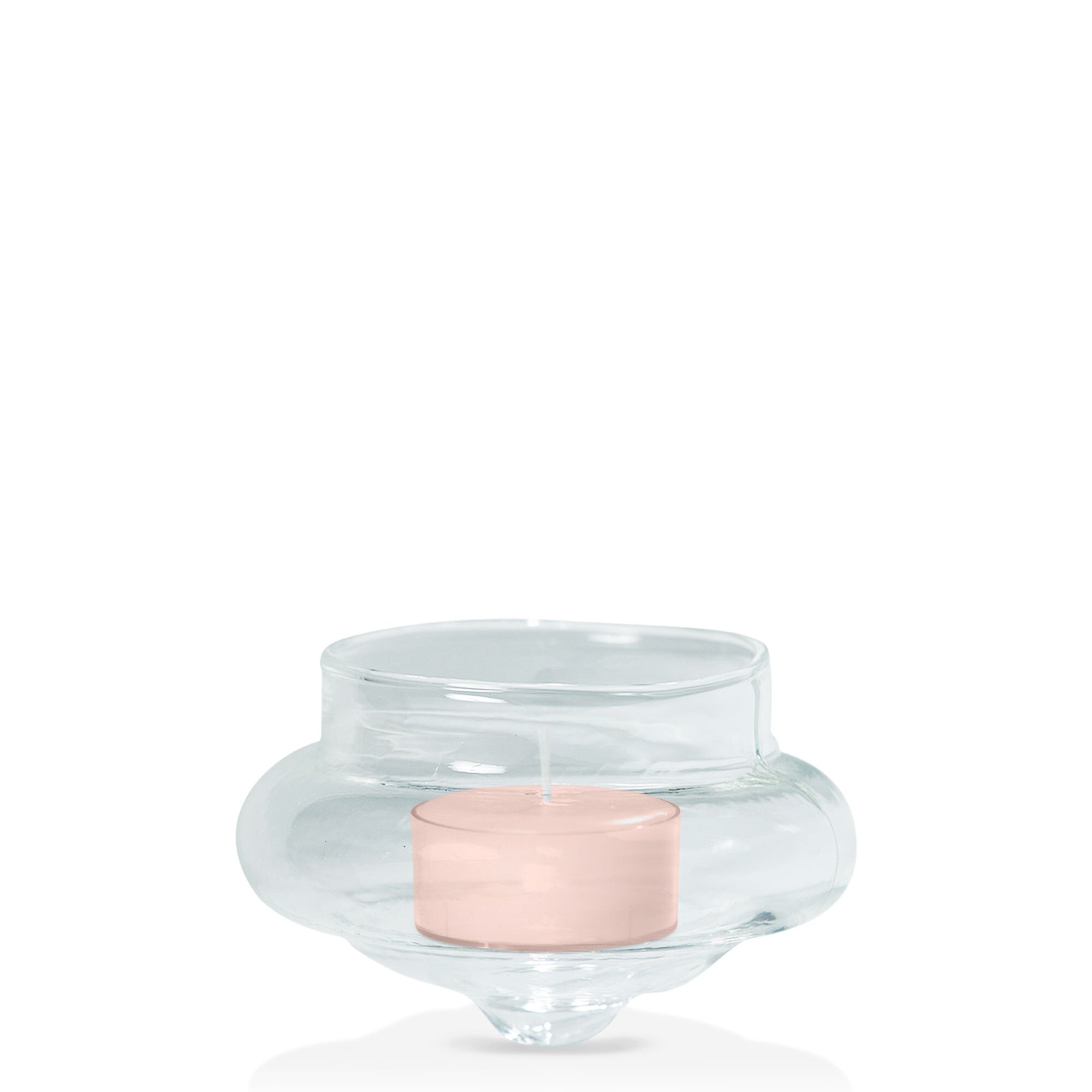 Vintage Blush Tealight in Floating Holder Pack Pack of 24