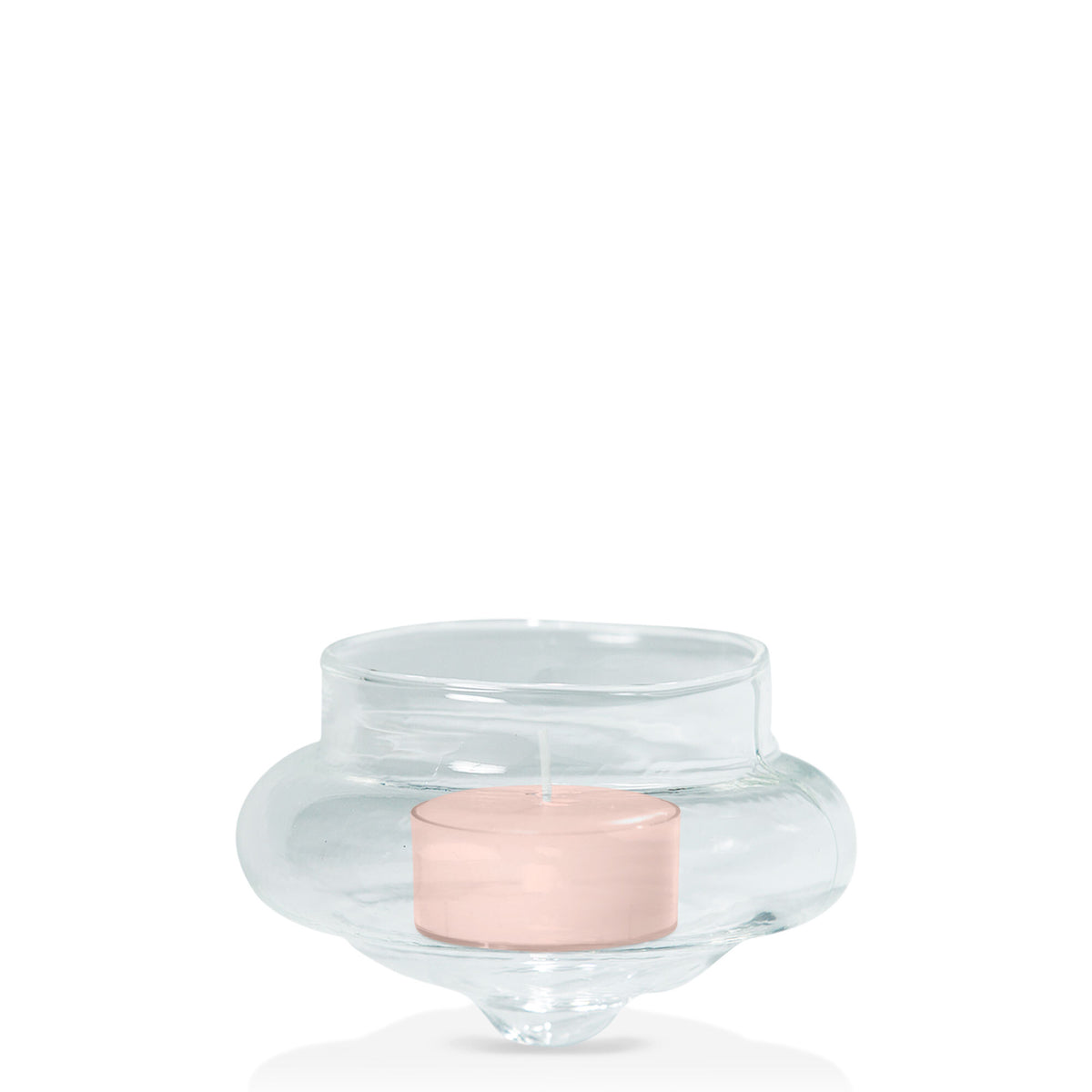 Vintage Blush Tealight in Floating Holder Pack Pack of 24
