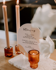 Amber Arlo Vintage Candle Holder