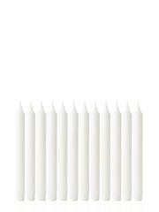 White Event Dinner Candles - Pack of 144