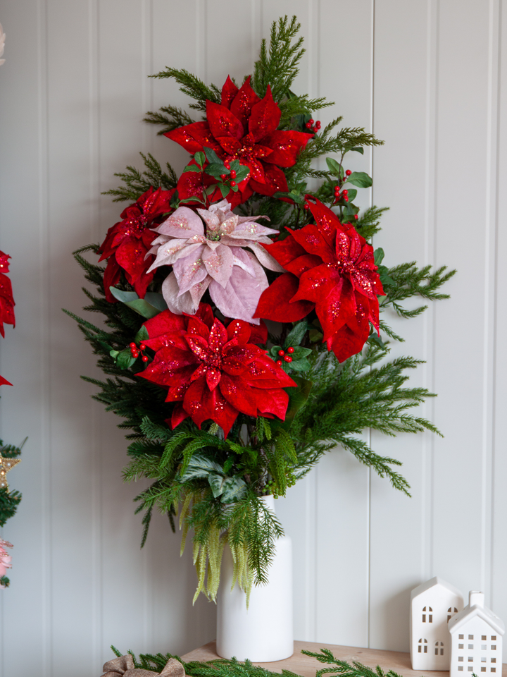 Poinsettia Red Velvet Pack of 1