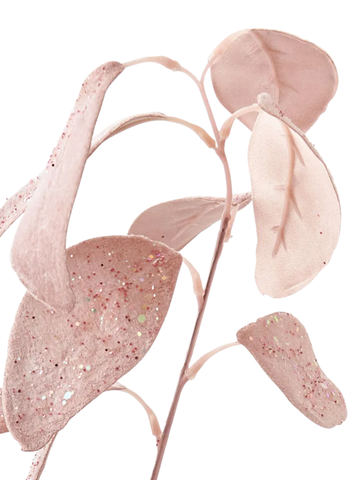 Eucalyptus Light Pink Velvet Spray Pack of 1