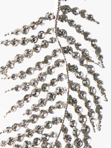 Ornament Leaf Crystal Pack of 1