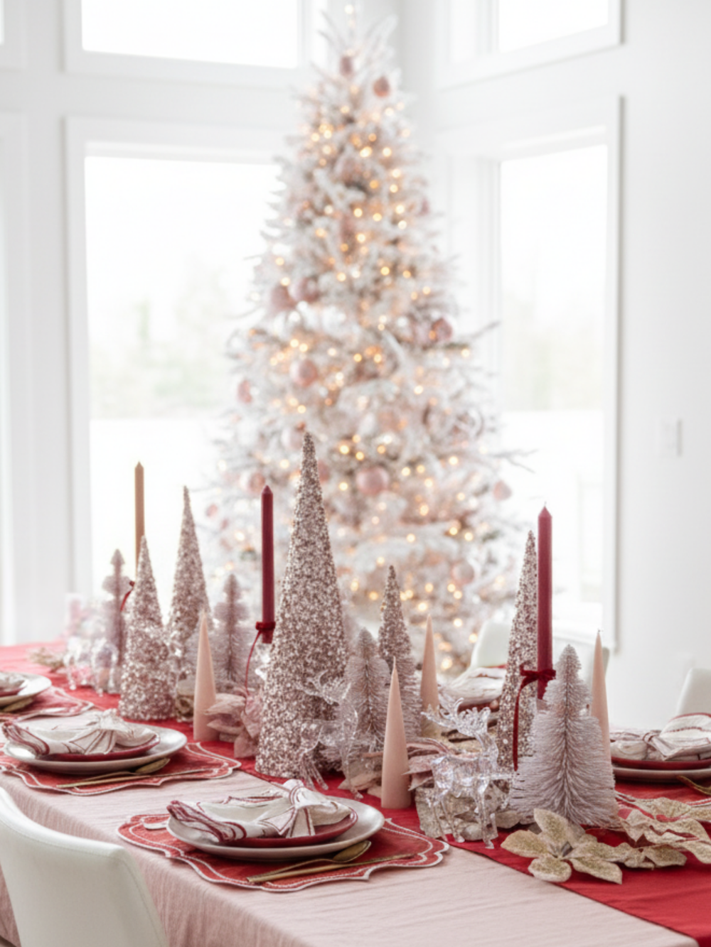 Pink Tree Jewel Cone Large Pack of 1