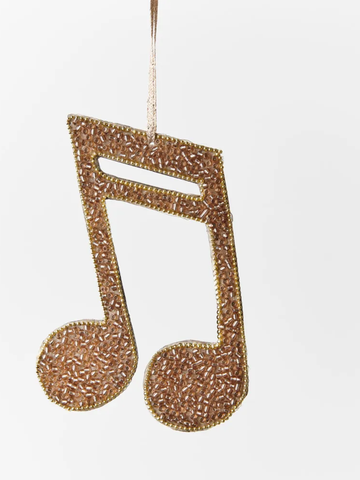 Ornament Musical Note Pack of 1