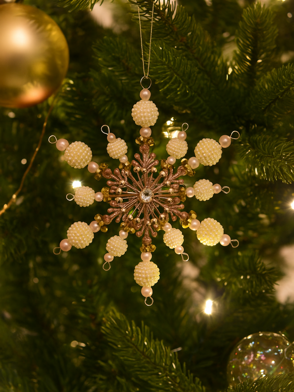 Ornament Snowflake Pack of 1