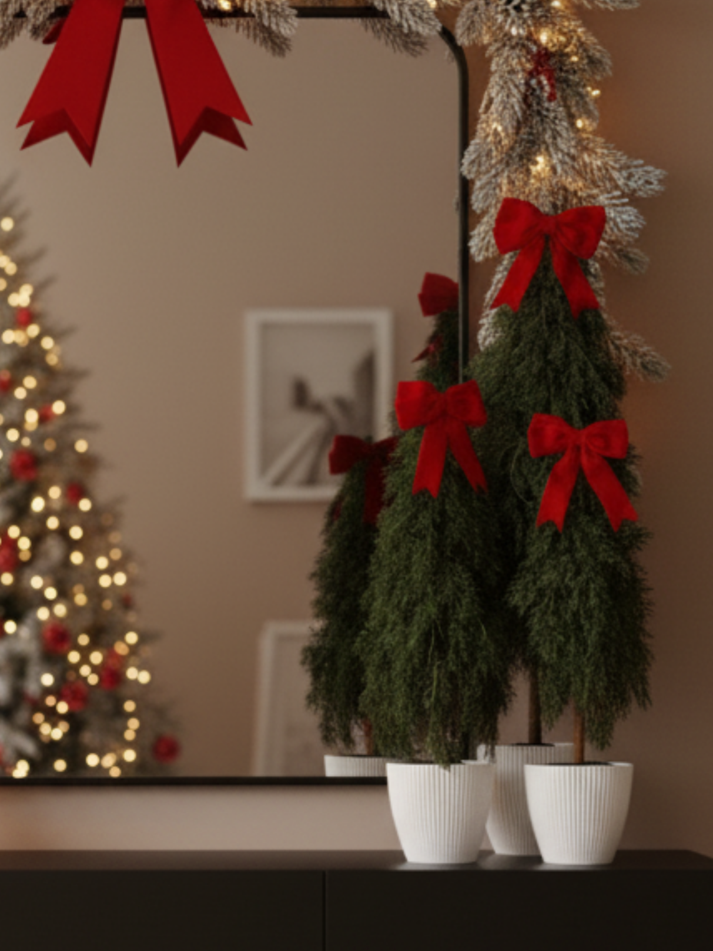 Tree Pine Cypress in pot Pack of 1