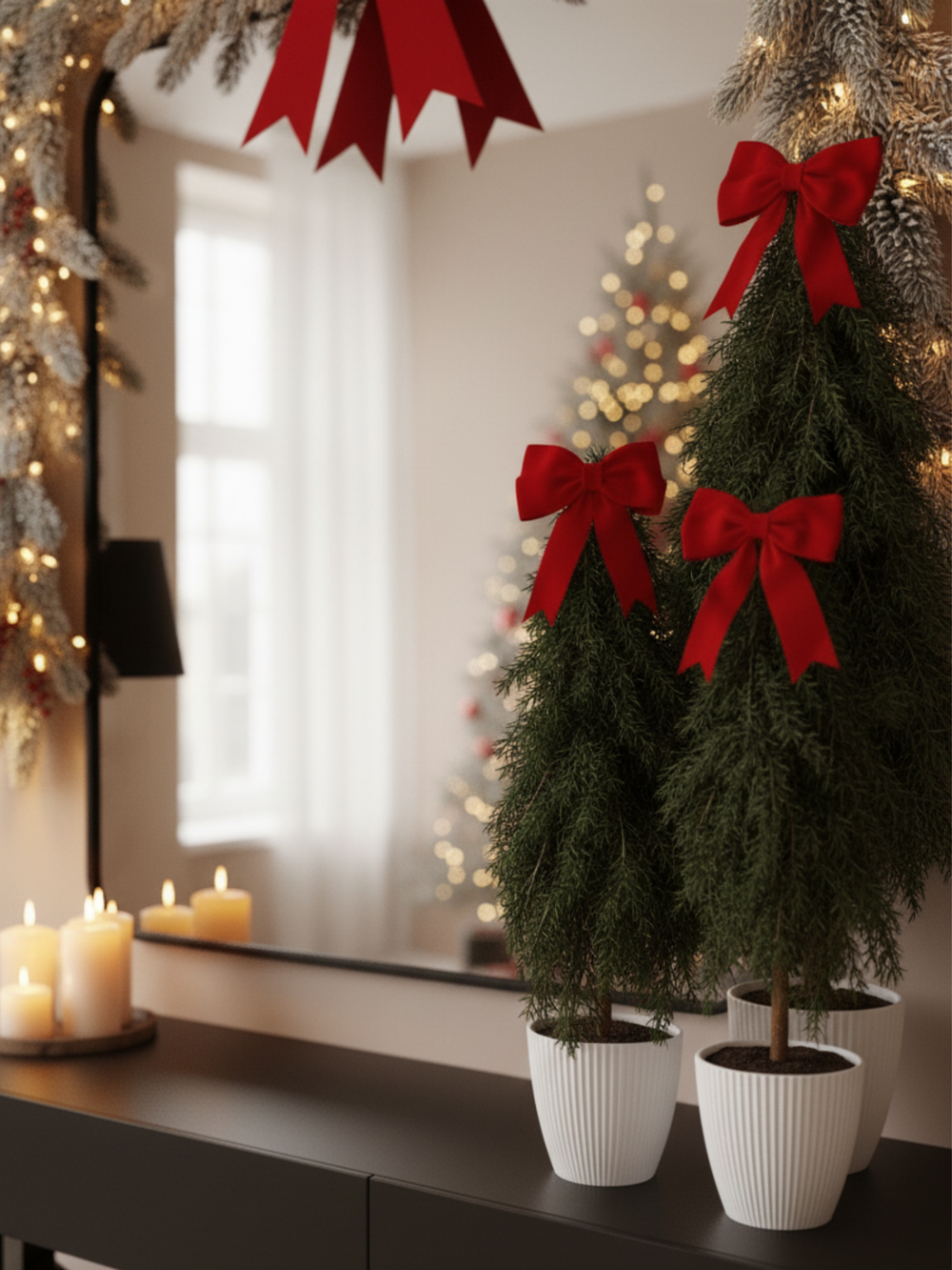 Tree Pine Cypress in pot Pack of 1