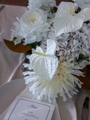 White Anthuriums - 60cm Pack of 1
