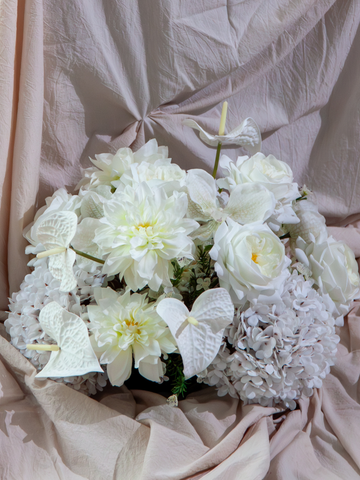 White Hydrangea - 60cm Pack of 1