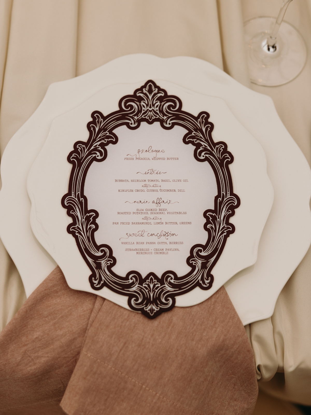 Rose Napkins