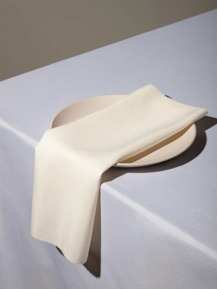 Ivory Polyester Napkin