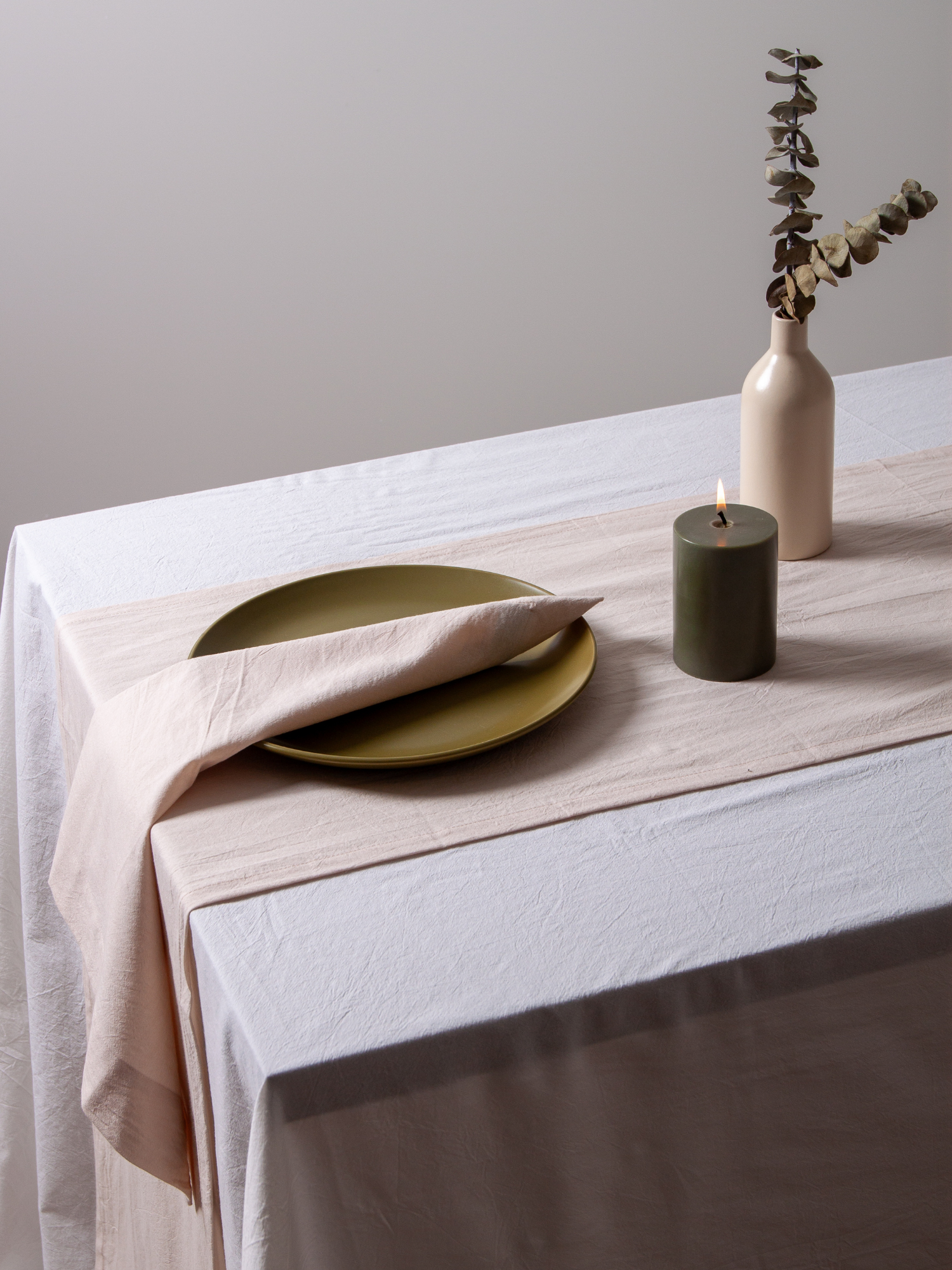 Meringue Rectangle Tablecloth - Medium Pack of 1