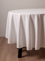 Meringue Round Tablecloth
