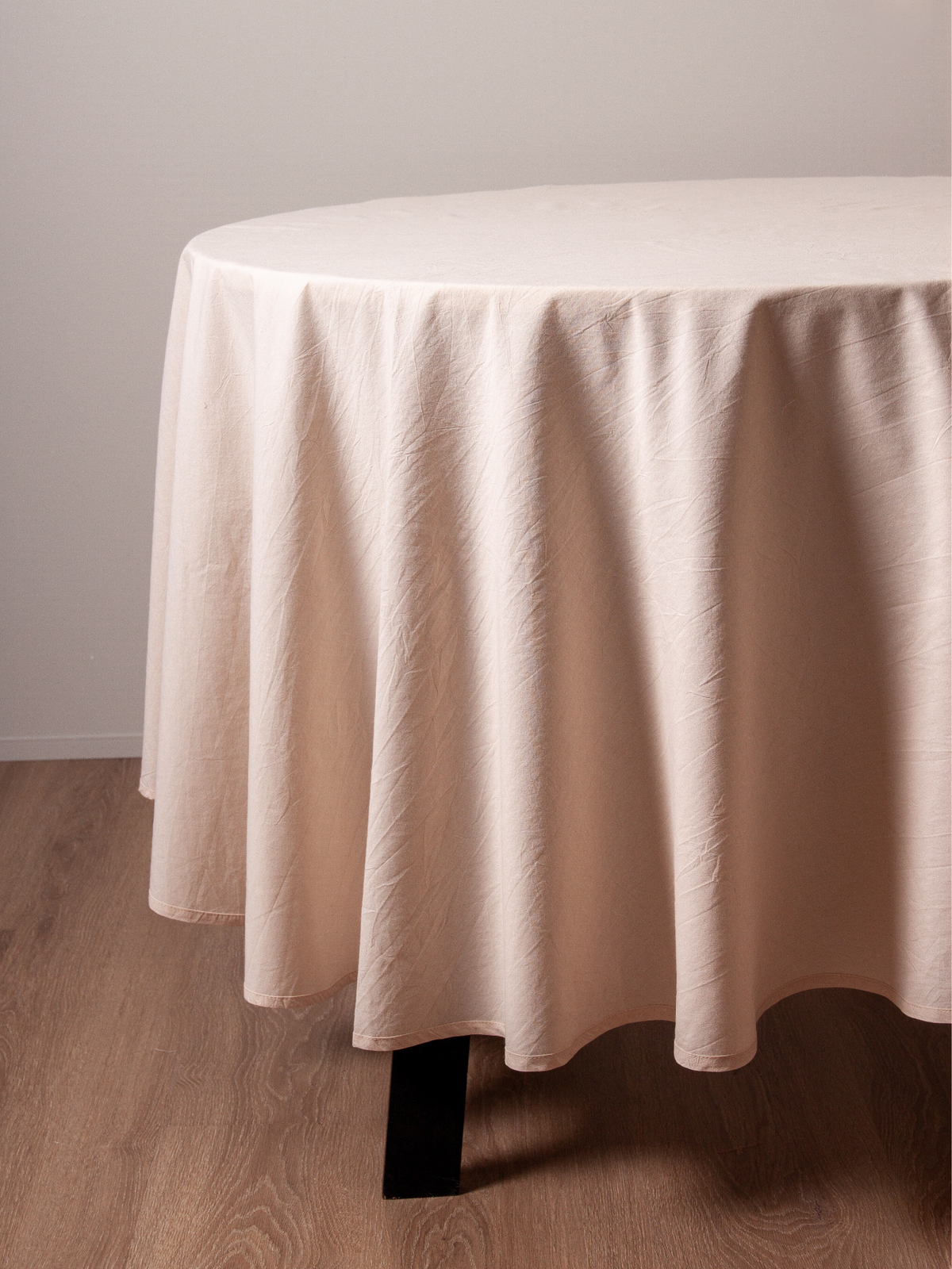 Oatmeal Round Tablecloth