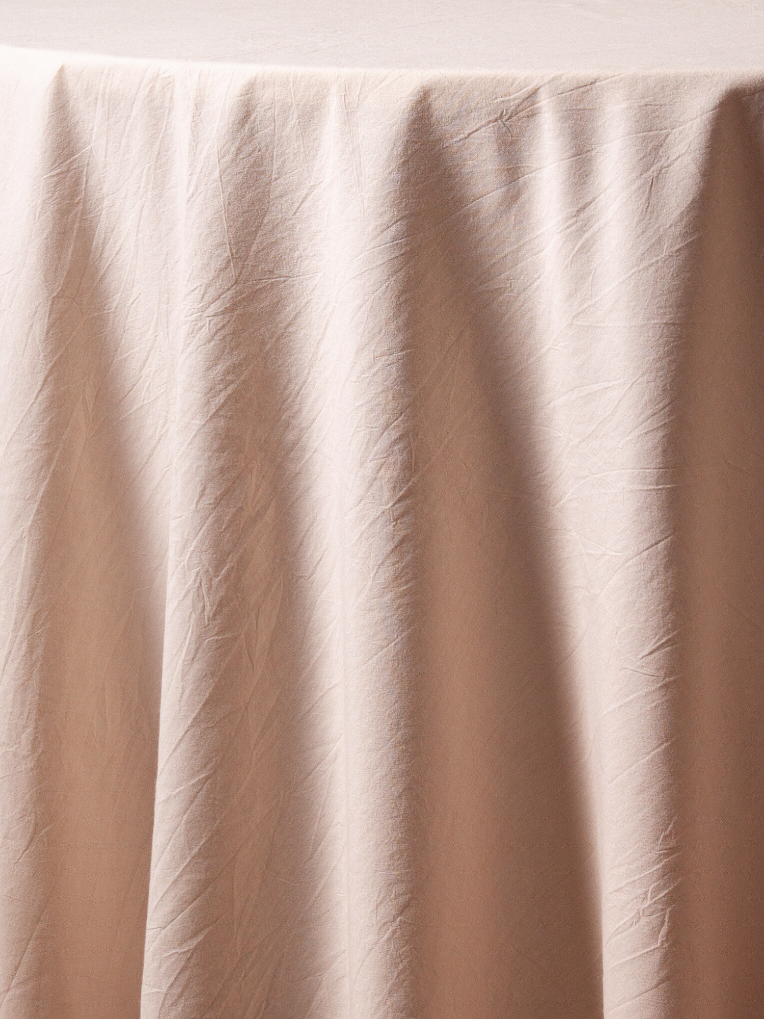 Oatmeal Round Tablecloth Pack of 1